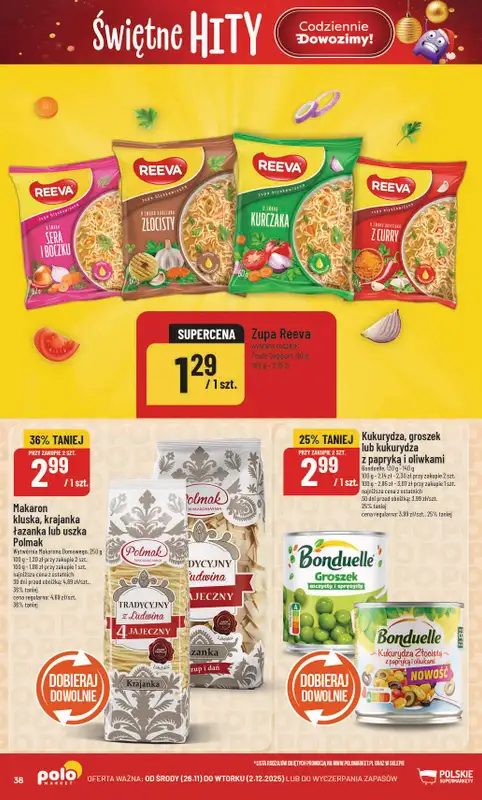 POLOmarket - gazetka promocyjna Gazetka od środy 26.11 do wtorku 02.12 - strona 38