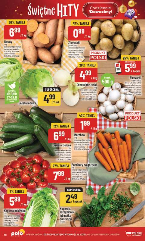 POLOmarket - gazetka promocyjna Gazetka od środy 26.11 do wtorku 02.12 - strona 18