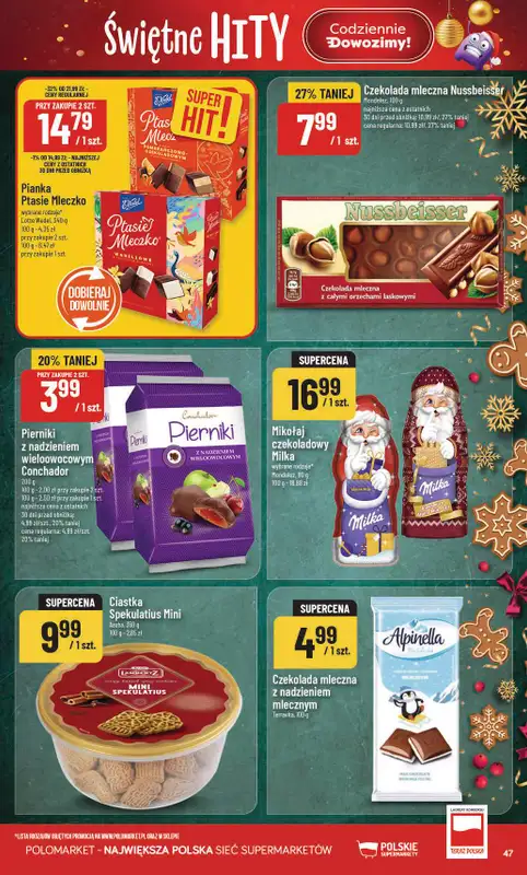 POLOmarket - gazetka promocyjna Gazetka od środy 26.11 do wtorku 02.12 - strona 47
