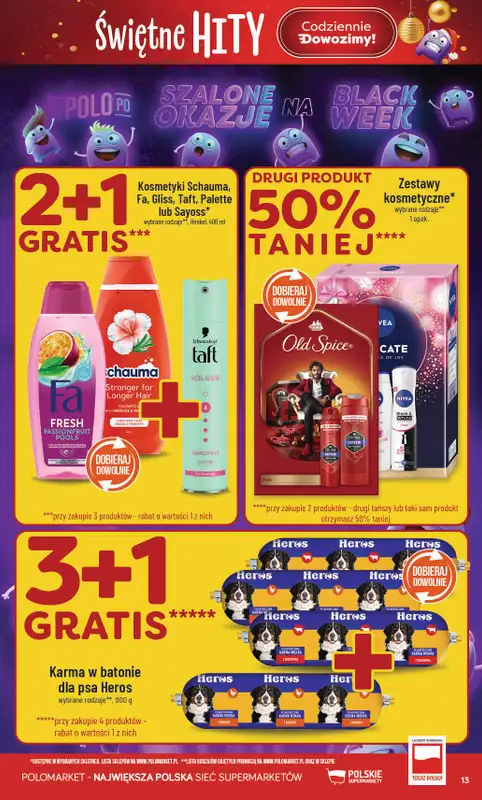 POLOmarket - gazetka promocyjna Gazetka od środy 26.11 do wtorku 02.12 - strona 13