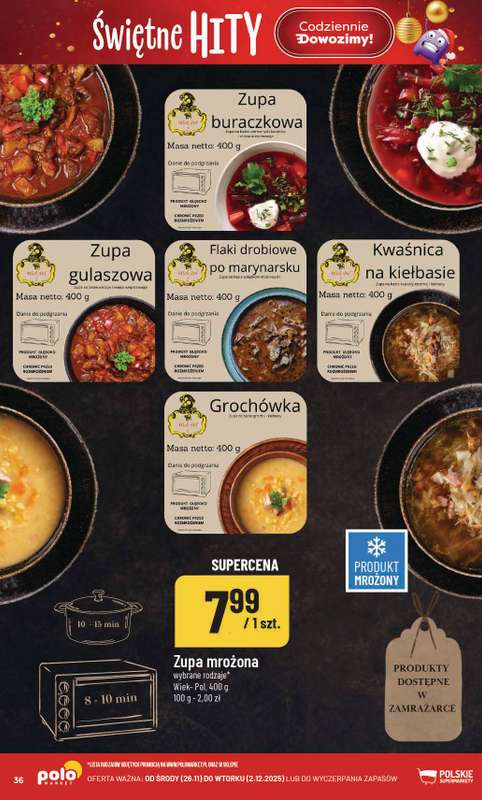 POLOmarket - gazetka promocyjna Gazetka od środy 26.11 do wtorku 02.12 - strona 36