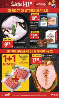 POLOmarket - gazetka promocyjna Gazetka od środy 26.11 do wtorku 02.12 - strona 20