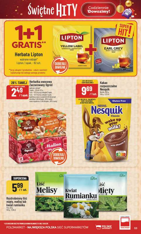 POLOmarket - gazetka promocyjna Gazetka od środy 26.11 do wtorku 02.12 - strona 53