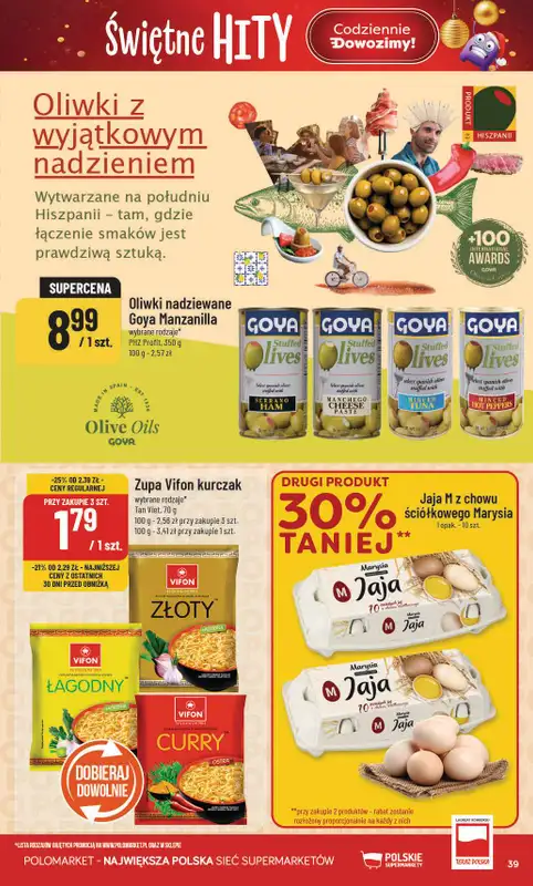 POLOmarket - gazetka promocyjna Gazetka od środy 26.11 do wtorku 02.12 - strona 39