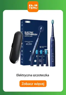 Temu - gazetka promocyjna Golarki elektryczne w supercenach od wtorku 25.11  - strona 11