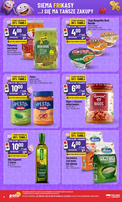 POLOmarket - gazetka promocyjna Frikasowy Katalog od środy 26.11 do wtorku 02.12 - strona 6