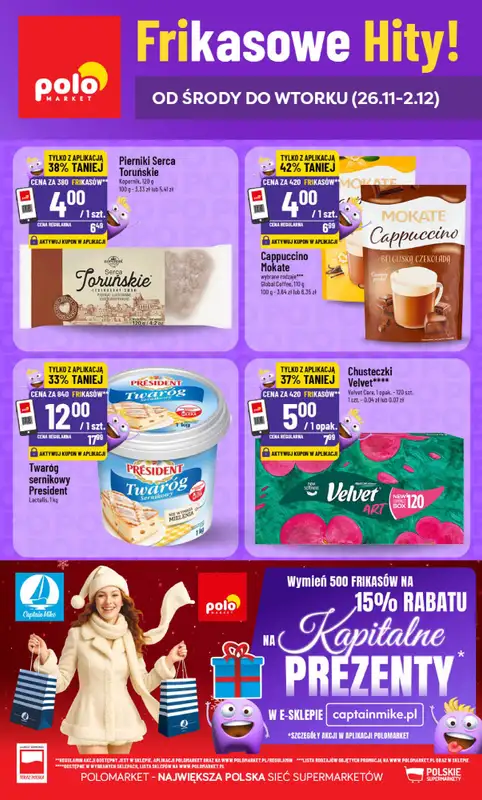 POLOmarket - gazetka promocyjna Frikasowy Katalog  