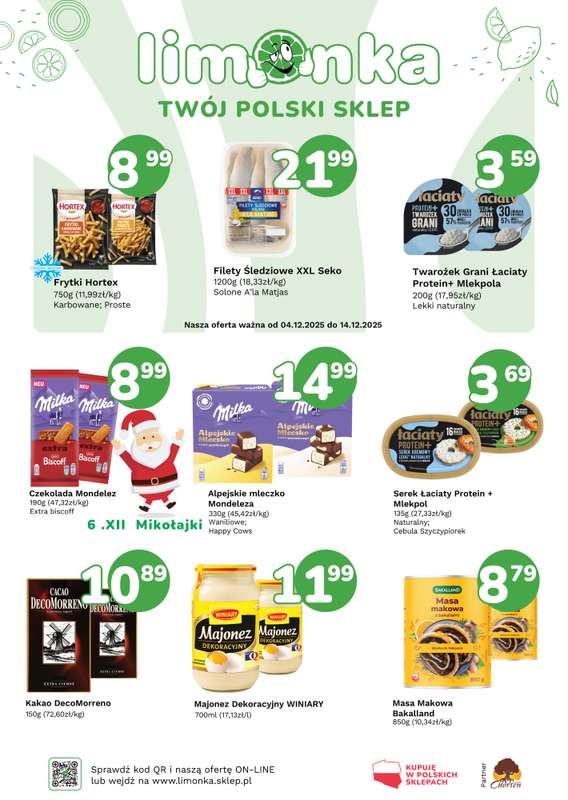 Limonka - gazetka promocyjna Plakaty promocyjne od czwartku 04.12 do niedzieli 14.12 - strona 2