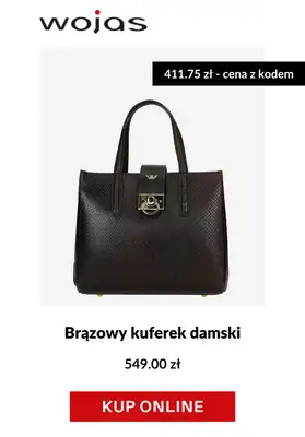 BLACK FRIDAY - gazetka promocyjna Wojas | -25% na torebki, plecaki, teczki i galanterię od wtorku 25.11 do wtorku 25.11 - strona 5