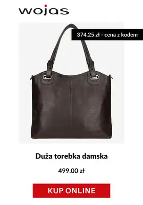 BLACK FRIDAY - gazetka promocyjna Wojas | -25% na torebki, plecaki, teczki i galanterię od wtorku 25.11 do wtorku 25.11 - strona 9