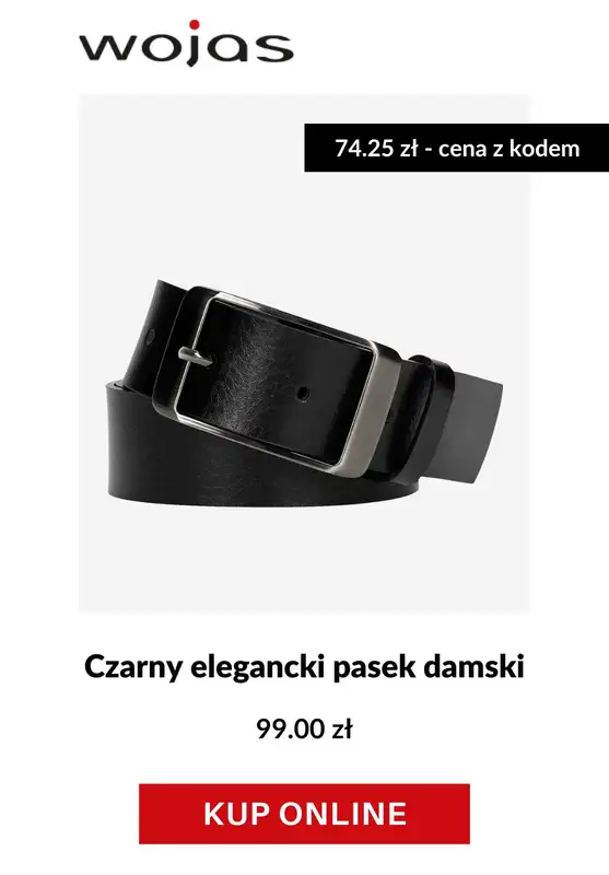 BLACK FRIDAY - gazetka promocyjna Wojas | -25% na torebki, plecaki, teczki i galanterię od wtorku 25.11 do wtorku 25.11 - strona 7