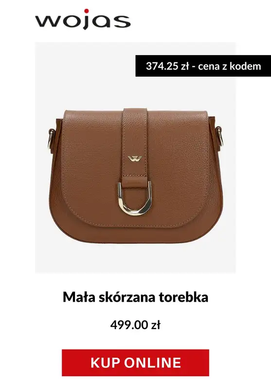 BLACK FRIDAY - gazetka promocyjna Wojas | -25% na torebki, plecaki, teczki i galanterię od wtorku 25.11 do wtorku 25.11 - strona 3