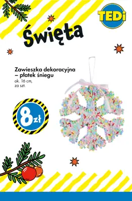 Tedi - gazetka promocyjna Choinki, bombki i ozdoby! od wtorku 25.11 do poniedziałku 01.12 - strona 10