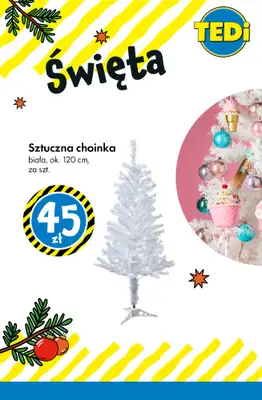 Tedi - gazetka promocyjna Choinki, bombki i ozdoby! od wtorku 25.11 do poniedziałku 01.12 - strona 9