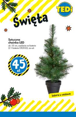 Tedi - gazetka promocyjna Choinki, bombki i ozdoby! od wtorku 25.11 do poniedziałku 01.12 - strona 2
