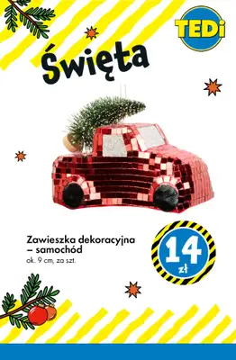 Tedi - gazetka promocyjna Choinki, bombki i ozdoby! od wtorku 25.11 do poniedziałku 01.12 - strona 11