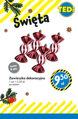 Tedi - gazetka promocyjna Choinki, bombki i ozdoby! od wtorku 25.11 do poniedziałku 01.12 - strona 3