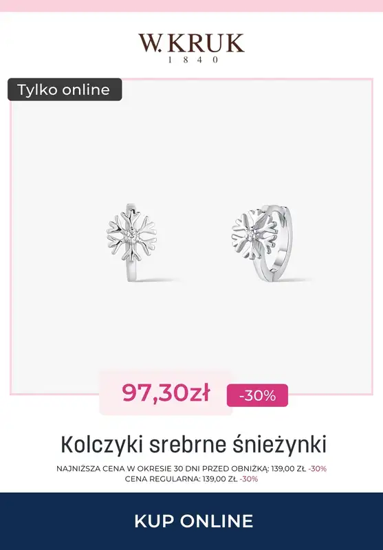 BLACK FRIDAY - gazetka promocyjna W.Kruk | -30% wybrane produkty TYLKO ONLINE od wtorku 25.11 do niedzieli 30.11 - strona 5