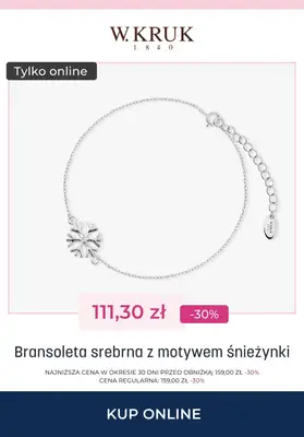 BLACK FRIDAY - gazetka promocyjna W.Kruk | -30% wybrane produkty TYLKO ONLINE od wtorku 25.11 do niedzieli 30.11 - strona 7