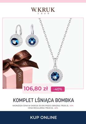 Prezenty - gazetka promocyjna W.Kruk | Do -50% na komplety biżuterii od wtorku 25.11  - strona 9