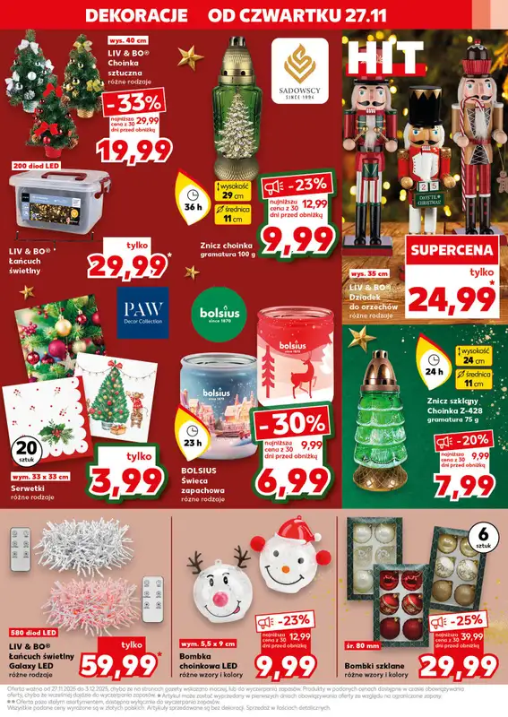Kaufland - gazetka promocyjna Oferta Kaufland - Non Food od czwartku 27.11 do środy 03.12 - strona 11