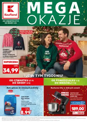 Kaufland - gazetka promocyjna Oferta Kaufland - Non Food od czwartku 27.11 do środy 03.12