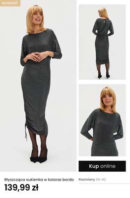 Top Secret - gazetka promocyjna Sukienki: -70% na drugą sztukę od wtorku 25.11 do poniedziałku 01.12 - strona 6