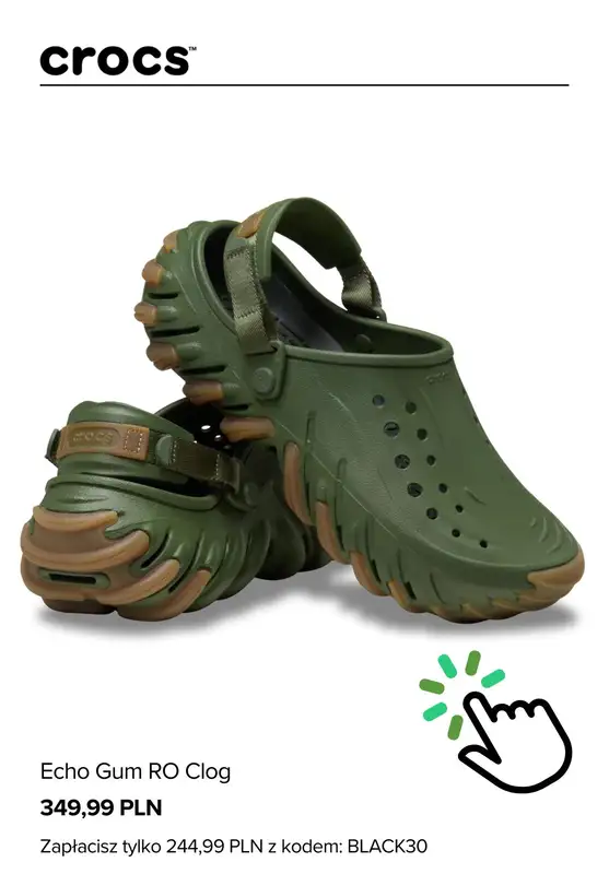 BLACK FRIDAY - gazetka promocyjna Crocs | -30% na produkty w pełnej cenie od wtorku 25.11 do poniedziałku 01.12 - strona 5