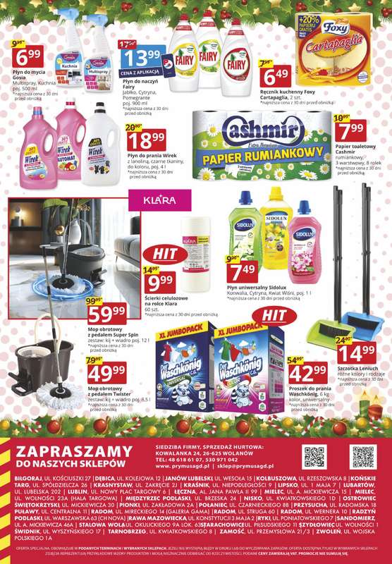 Prymus AGD - gazetka promocyjna Gazetka od środy 26.11 do środy 31.12 - strona 4