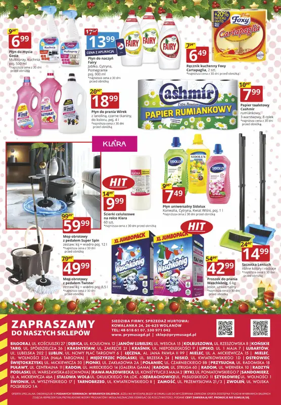 Prymus AGD - gazetka promocyjna Gazetka od środy 26.11 do środy 31.12 - strona 4