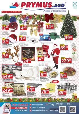 Prymus AGD - gazetka promocyjna Gazetka od środy 26.11 do środy 31.12