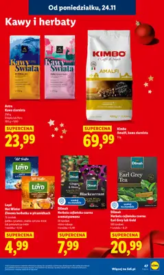Lidl - gazetka promocyjna Oferta od poniedziałku od poniedziałku 24.11 do środy 26.11 - strona 47