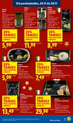 Lidl - gazetka promocyjna Oferta od poniedziałku od poniedziałku 24.11 do środy 26.11 - strona 37