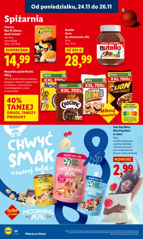 Lidl - gazetka promocyjna Oferta od poniedziałku od poniedziałku 24.11 do środy 26.11 - strona 56