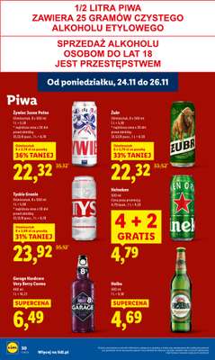 Lidl - gazetka promocyjna Oferta od poniedziałku od poniedziałku 24.11 do środy 26.11 - strona 52
