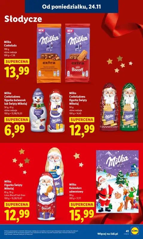 Lidl - gazetka promocyjna Oferta od poniedziałku od poniedziałku 24.11 do środy 26.11 - strona 41