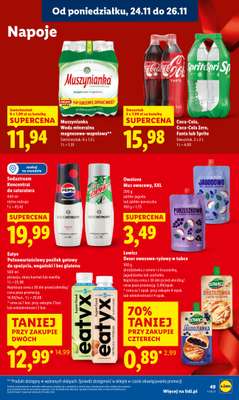 Lidl - gazetka promocyjna Oferta od poniedziałku od poniedziałku 24.11 do środy 26.11 - strona 51