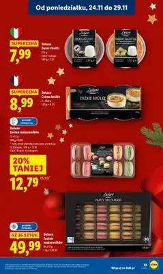 Lidl - gazetka promocyjna Oferta od poniedziałku od poniedziałku 24.11 do środy 26.11 - strona 35