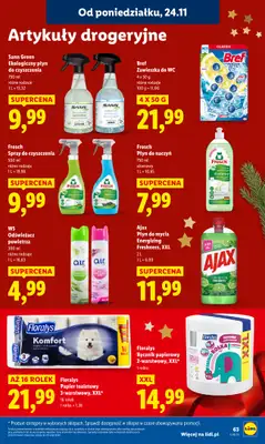 Lidl - gazetka promocyjna Oferta od poniedziałku od poniedziałku 24.11 do środy 26.11 - strona 65