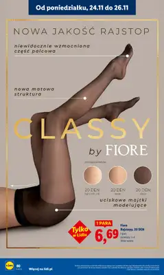 Lidl - gazetka promocyjna Oferta od poniedziałku od poniedziałku 24.11 do środy 26.11 - strona 62