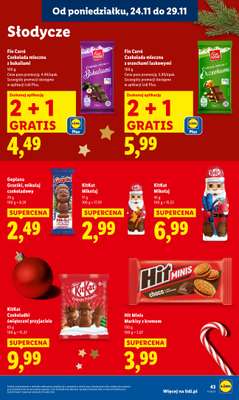 Lidl - gazetka promocyjna Oferta od poniedziałku od poniedziałku 24.11 do środy 26.11 - strona 43