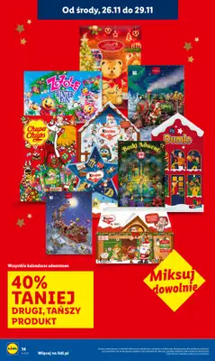 Lidl - gazetka promocyjna Oferta od poniedziałku od poniedziałku 24.11 do środy 26.11 - strona 14