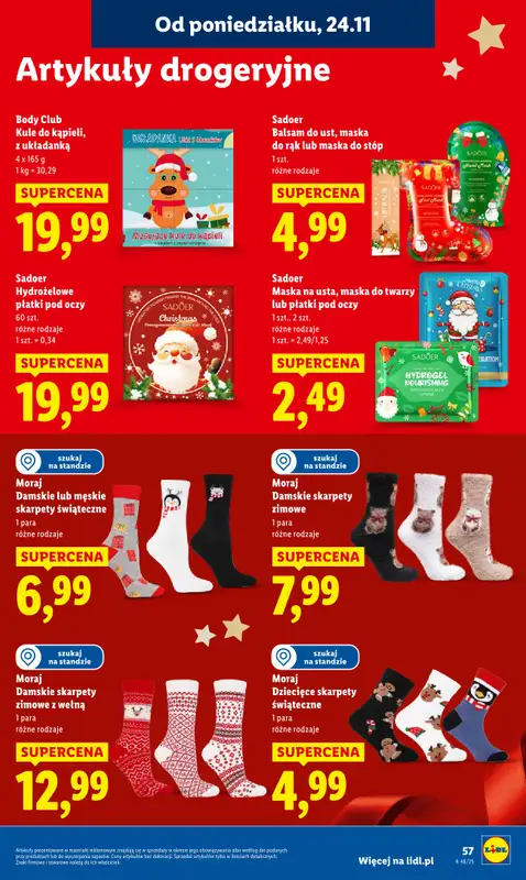 Lidl - gazetka promocyjna Oferta od poniedziałku od poniedziałku 24.11 do środy 26.11 - strona 59