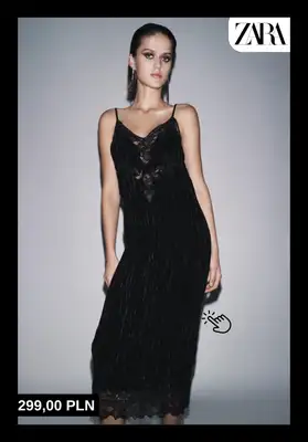 Zara - gazetka promocyjna Sukienki na imprezę od wtorku 25.11  - strona 9