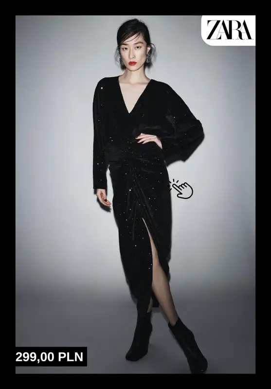 Zara - gazetka promocyjna Sukienki na imprezę od wtorku 25.11  - strona 6