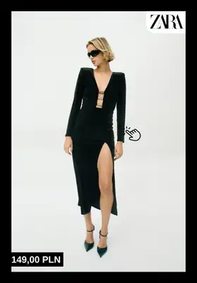 Zara - gazetka promocyjna Sukienki na imprezę od wtorku 25.11  - strona 2