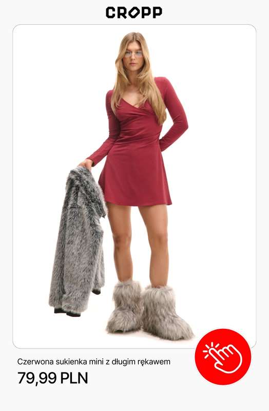 Cropp - gazetka promocyjna Sukienki na każdą okazję od wtorku 25.11 do poniedziałku 01.12 - strona 8