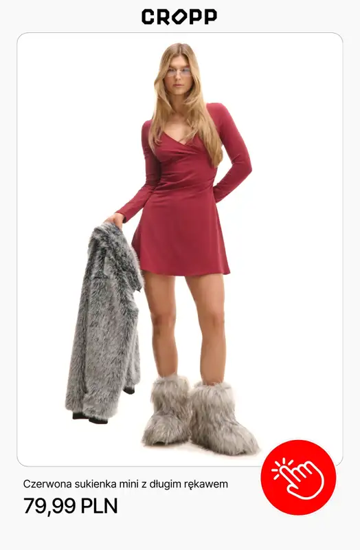 Cropp - gazetka promocyjna Sukienki na każdą okazję od wtorku 25.11 do poniedziałku 01.12 - strona 8