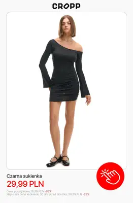 Cropp - gazetka promocyjna Sukienki na każdą okazję od wtorku 25.11 do poniedziałku 01.12 - strona 10
