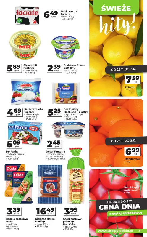 Odido - gazetka promocyjna Gazetka od środy 26.11 do wtorku 02.12 - strona 3